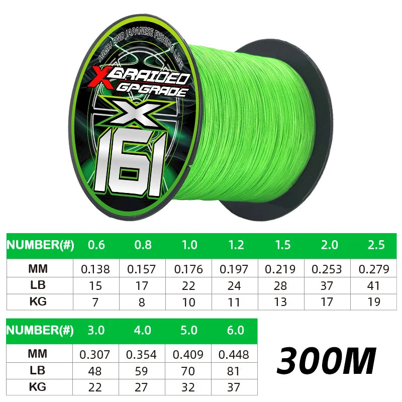 X16 ygk g-soul Strands Braided Fishing Lines Multifilament Pesca 100/150/200/300/500M Carp Wire Japan Abrasion Resistant Pe Line