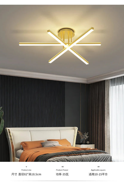 2023 new ceiling lamp Nordic modern LED lamp living room dining room bedroom lights ceiling chandelier
