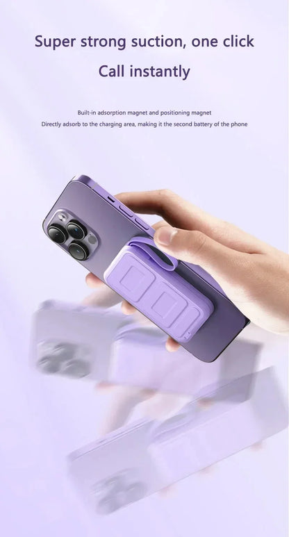 50000mAh Large Capacity Solar Power Bank 4 In1 Built in Cables Intelligent Digital Display Laser Light For Samsung Apple