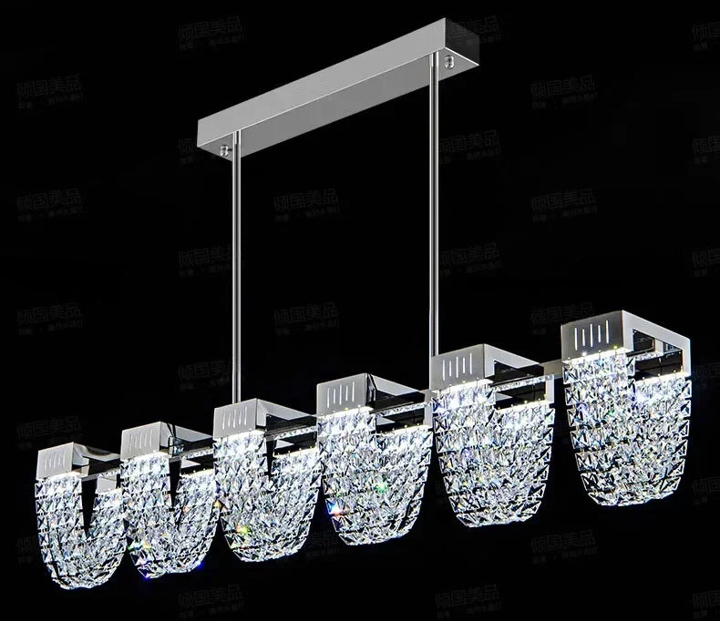 2025 New Home DecorationPendant Lights Luxury Crystal Living Room Chandelier Bedroom Pendant Lamp Ceiling Light  Indoor Lighting