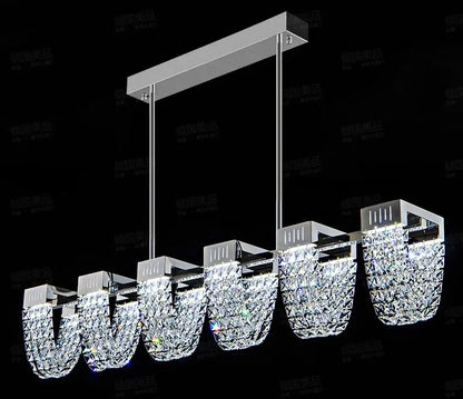 2025 New Home DecorationPendant Lights Luxury Crystal Living Room Chandelier Bedroom Pendant Lamp Ceiling Light  Indoor Lighting
