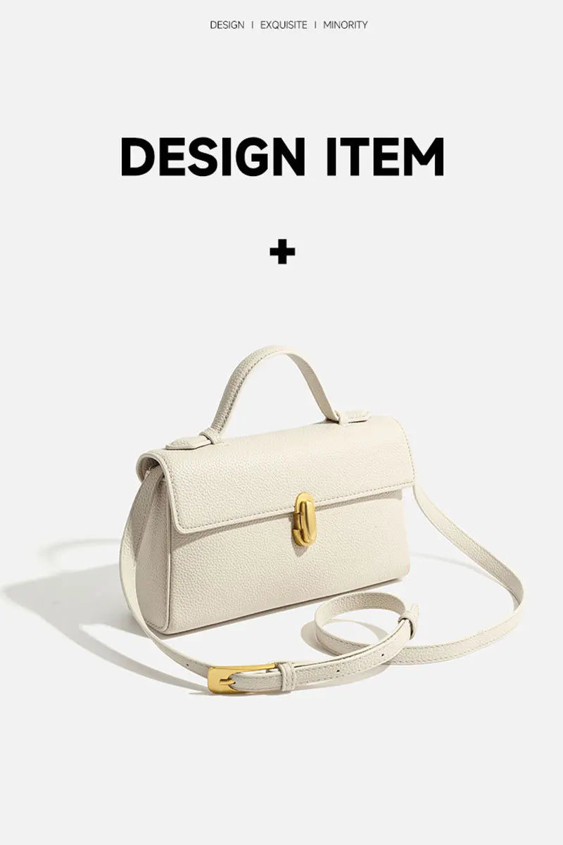 2025 New Women's Bag High Quality Genuine Leather Women Shoulder Bag Fashion Crossbody Square Bags Female Handbags