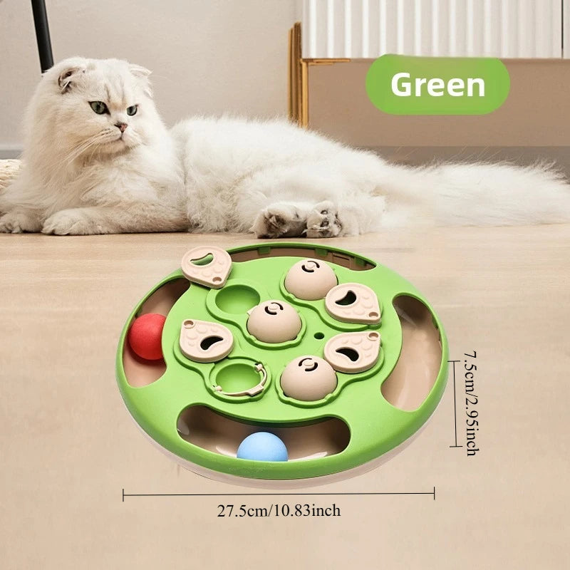 Multi Layer Sliding Pet Puzzle Slow Feeder Tray Snuffle Treat Maze Toy Anti Choke Prevent Bloating Relieve Boredom for Dogs Cats
