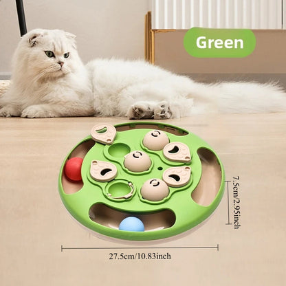 Multi Layer Sliding Pet Puzzle Slow Feeder Tray Snuffle Treat Maze Toy Anti Choke Prevent Bloating Relieve Boredom for Dogs Cats
