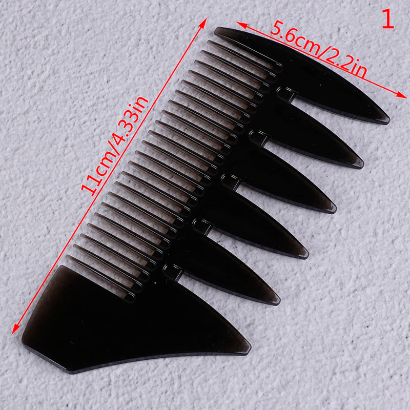 Oil Hair Comb Wide Teeth Hair Comb Classic Oil Slick Styling Hair Brush For Men