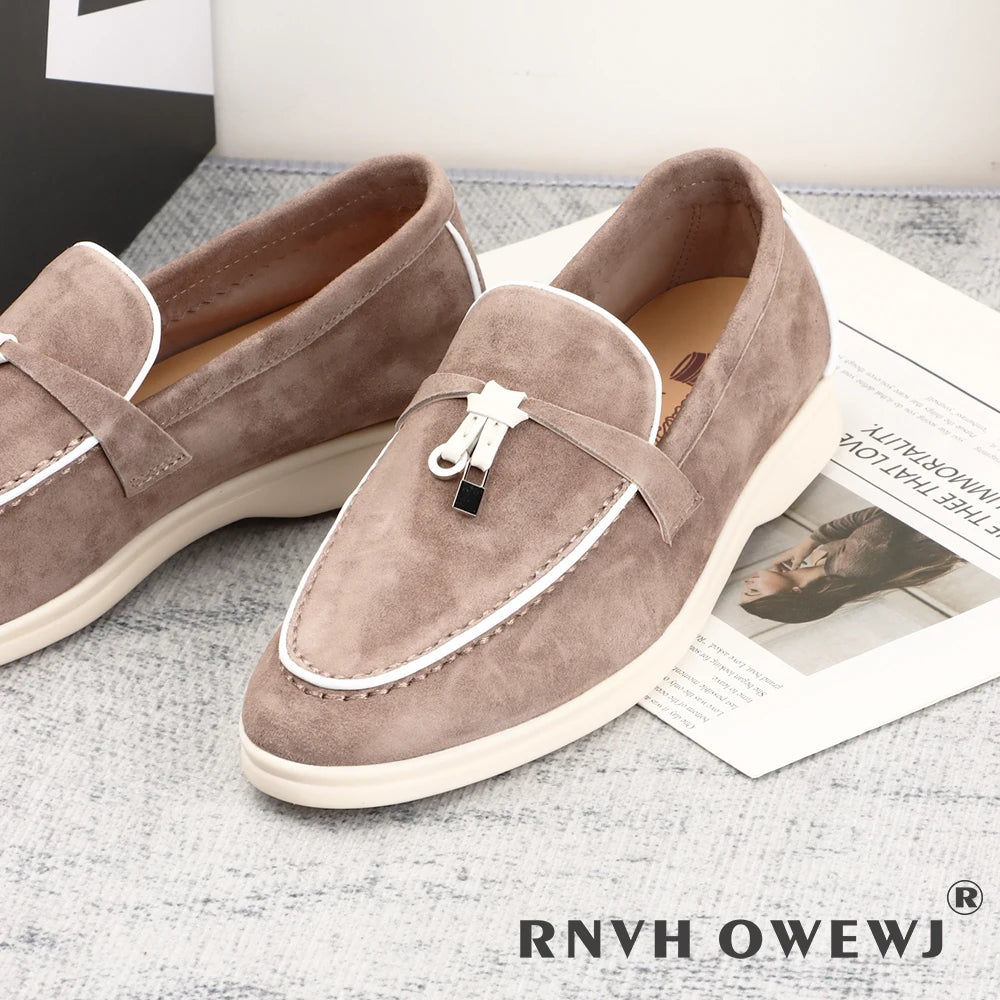 Not Logo Women's Adult Summer Rubber Casual Stitching Flats Sandals - Low Price