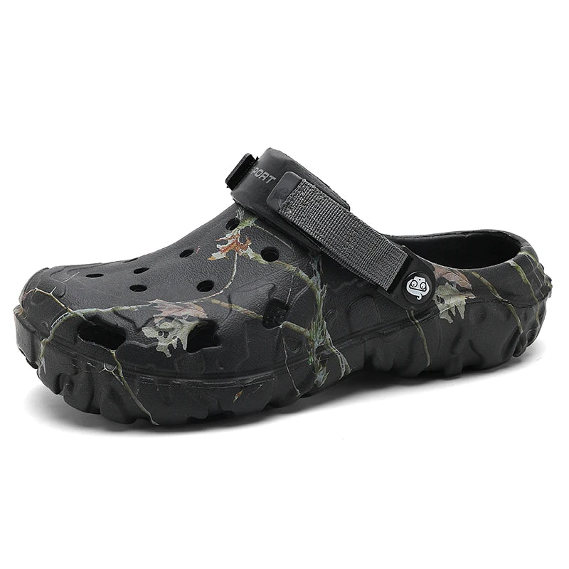 Men Slippers Summer Sandals EVA Platform Garden Shoes Unisex Flat Shoes Women Bedroom Slides High Quality Lightweight Beach