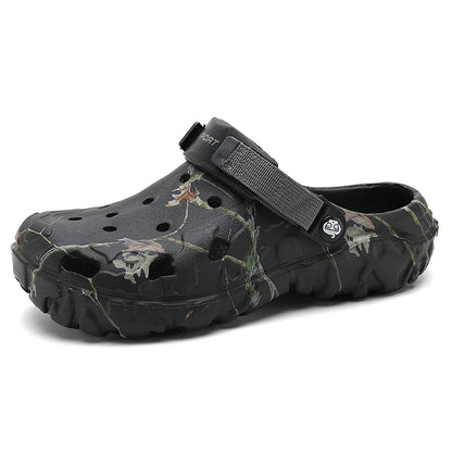 Men Slippers Summer Sandals EVA Platform Garden Shoes Unisex Flat Shoes Women Bedroom Slides High Quality Lightweight Beach