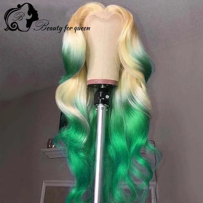 HD Transparent Lace Frontal Wig Brazilian Hair Pre Plucked Wigs With BabyHair Remy Lace Front Wig 180% Wigs For Women Human Hair