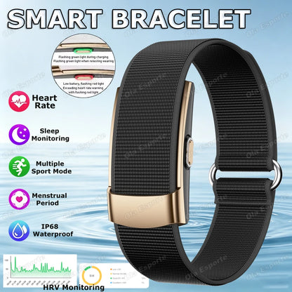 2026 Health Smart Bracelet Heart Rate Blood Oxygen Monitor Pedometer Sport Fitness Electronic Bracelet Men Women Smartwatch Hw12