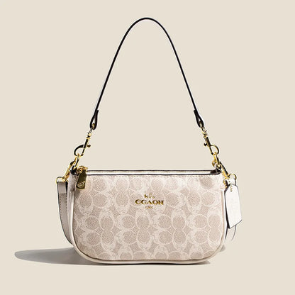 High-End Women's Underarm Shoulder Bag Classic Vintage Ladies Crossbody Handbag Elegant Designer Leather Messenger Bag For Women