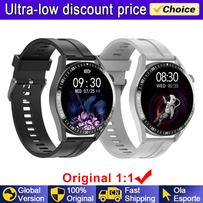 2025 New Smart Watch Men Women GPS 1.36'' AMOLED Touch Screen Smartwatch Heat Rate Monitor BT Call Sport Smart Watches Men Women
