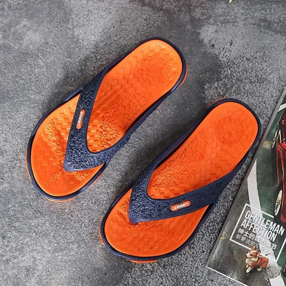 Mens Slippers Lightweight Sandals Summer Flip Flops Breathable Beach Shoes Sandals Men Luxury Flip Flops Breathable Men Slides