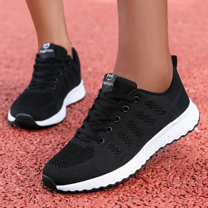 Women's Summer Luxury Brand Breathable Mesh Casual Sports Shoes Trendy Versatile Anti Slip Running Shoes Woman Designer Shoes