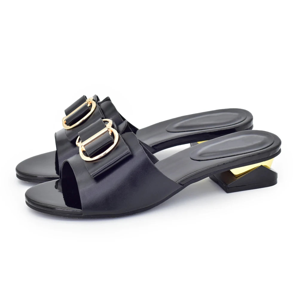 Italian Style Summer Slippers Sweet Style for Royal Wedding Party Slingbacks Sandals Rhinestone Women Wedding Shoes Elegant