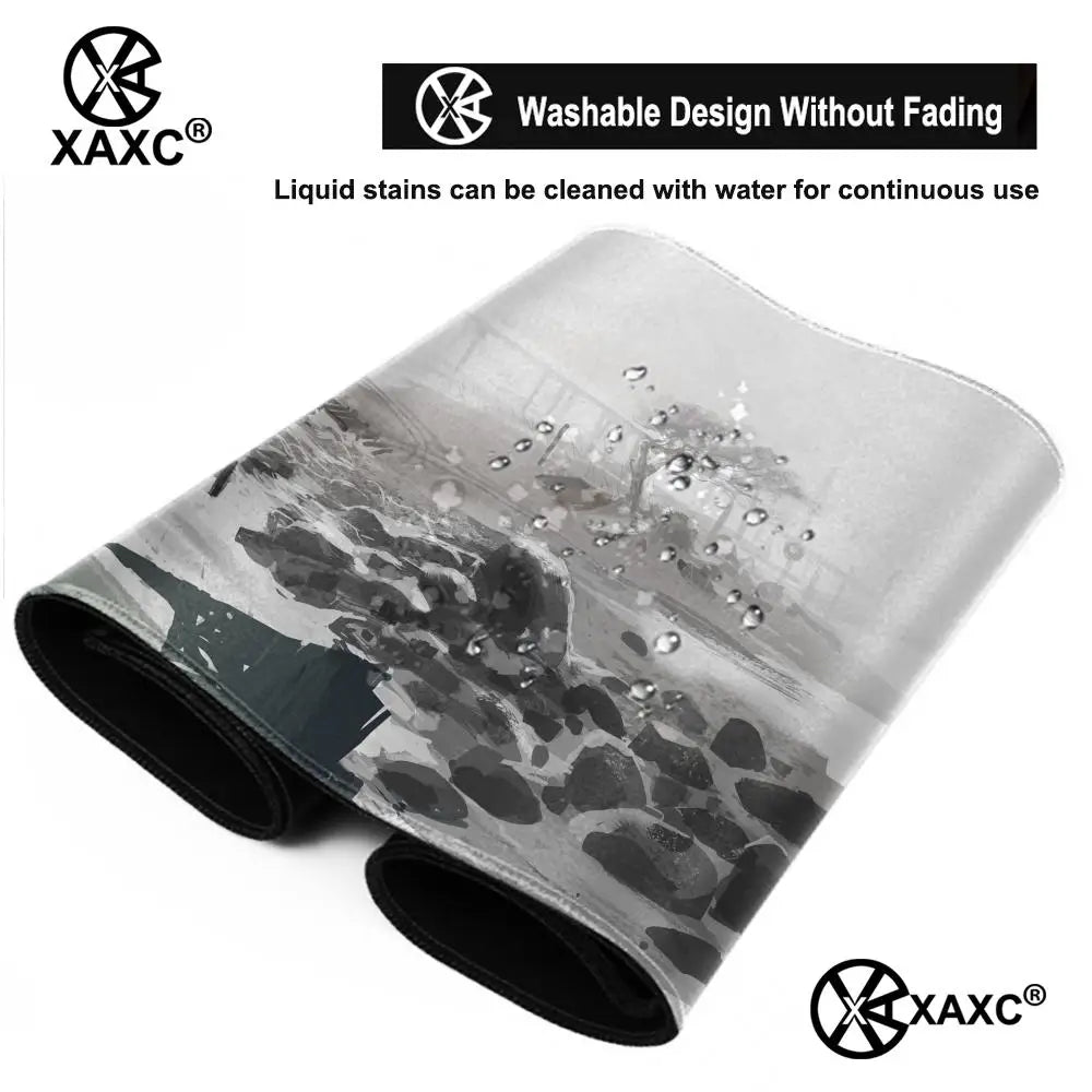D-Disco E-Elysium Mouse Pad Large Gaming Mouse Pad Print Waterproof XXL Desk Mat For PC Laptop Non-Slip Desk Mat Carpet HYBXXC