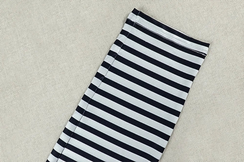 FLARORA Fashion Striped Print Jumpsuits Women Sexy Halter Swinging Collar Sleeveless Backless Skinny Street Clubwear Overalls