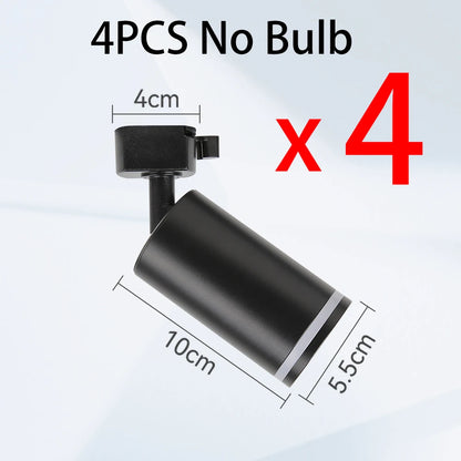 Track Light Modern Led Ceiling Lamp 110V 220V Spots To Ceiling Lighting Gu10 Led Lights Spotlights led ceiling Kitchen Lighting