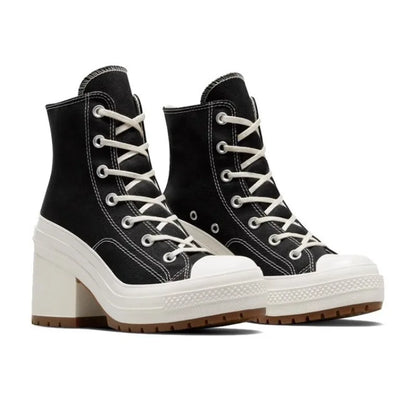 Women Platform Sneakers Luxury Brand Women Boots Fashion Outdoor Skateboard Shoes Women High Top Canvas Sneaker Plus Size 36-42