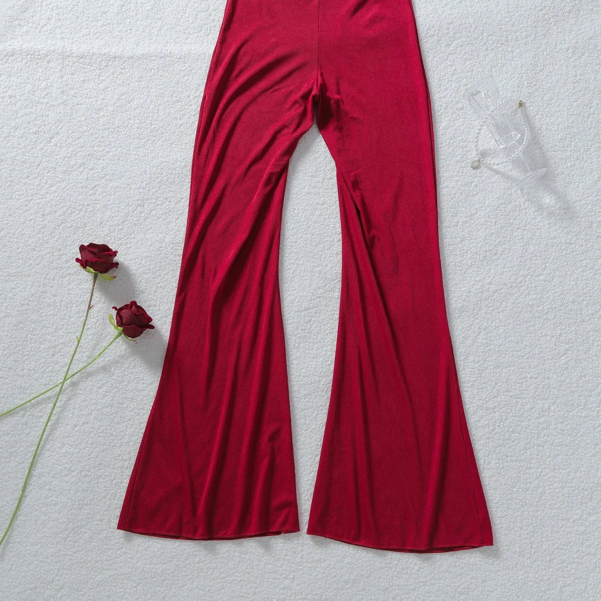 Diccvicc Jumpsuits for Woman Hollow Out Halter Bra Elegant Overalls Extreme Fashion Sexy Intimate Outfits Exotic Female Clothing