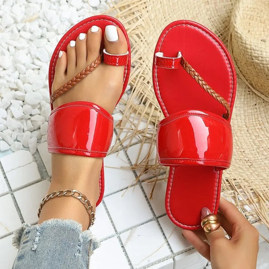 Women Slippers Walking Home Slippers Slides Women Outside Casual Beach Women Shoes Flat Slip on Flip Flop Trend Fashion Sandals