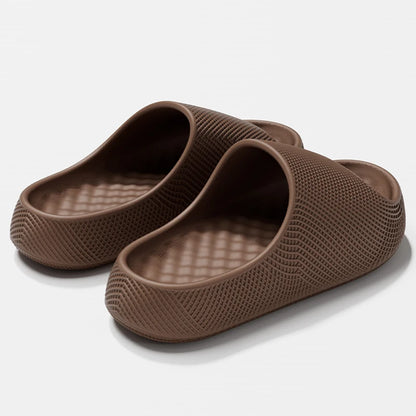 2026 Summer Thick Sole Eva Slippers Women Lightweight Soft Sole Non Slip Beach Sandals Woman Comfortable Platform Cloud Slides