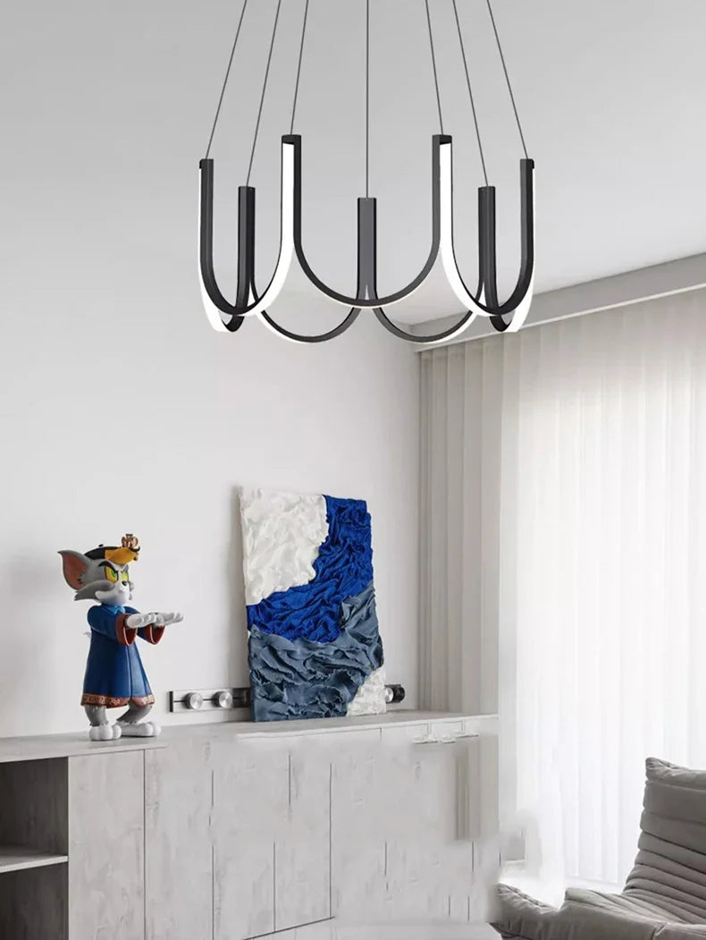 Modern Home Decor Led Lights Pendant Light Lamps for Living Room Led Chandeliers for Dining Room Hanging Light Indoor Lighting