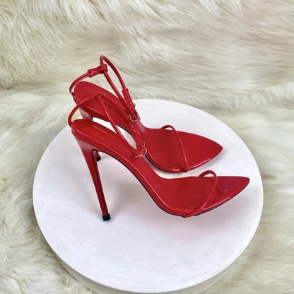 New Luxury Brand Fashion High Heels Summer Autumn Comfortable and Elegant Women's Sandals Casual Thin High Heels Women's Shoes