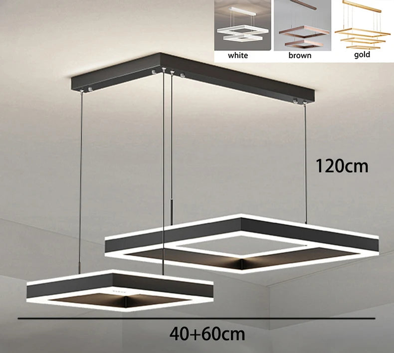 Modern home decor led lights pendant light lamps for living room Chandeliers for dining room hanging light indoor lighting