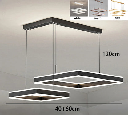 Modern home decor led lights pendant light lamps for living room Chandeliers for dining room hanging light indoor lighting