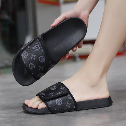 Summer Men Slippers Luxury Sport Slides Outdoor Street Clogs Quick Dry Beach Sandals Male Indoor Home Shoes Loafers Flip Flops