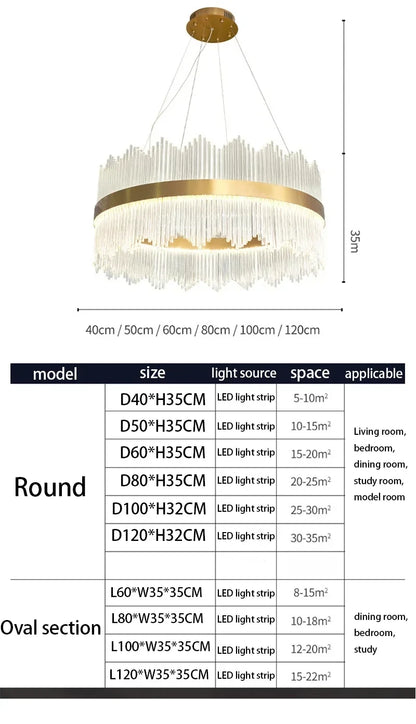 Modern Luxury Crystal Ceiling Chandelier Stainless Steel Living Room Lights Home Decor Dining Room Pendant Lamp Interior Bedroom