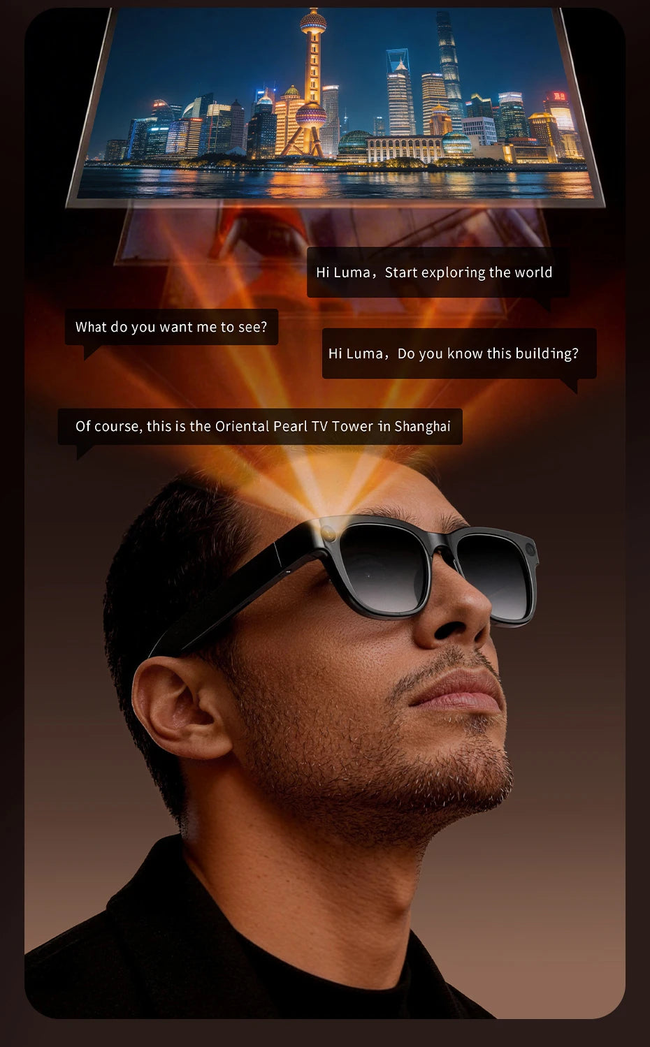 AI Smart Glasses 13MP 5K Camera 32GB ROM HD Photo Identify Objects ChatGPT Video Call Translation Music WiFi Bluetooth Eyewear