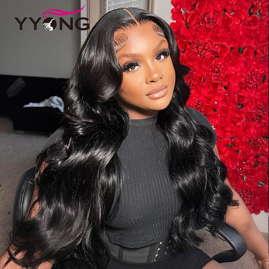 30 Inch Body Wave 13x4 13x6 Hd Transparent Lace Front Human Hair Wigs For Women 5x5 Closure Wig Pre Plucked  Lace Frontal Wig