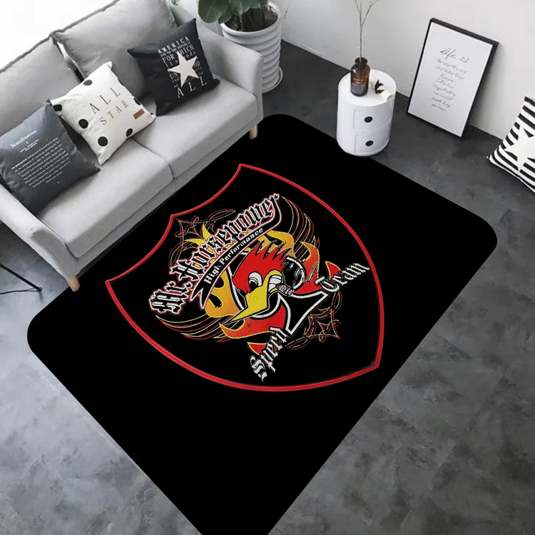Mr H-Horsepower Clay Smith Door Mat Washable Non-Slip Living Room Sofa Chairs Area Mat Kitchen Bedside Area Rugs