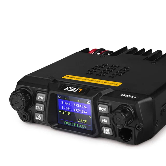 75W High Power Dual Band Civilian HF Two Way Radio Outdoor Mobile Car Radio Transceiver