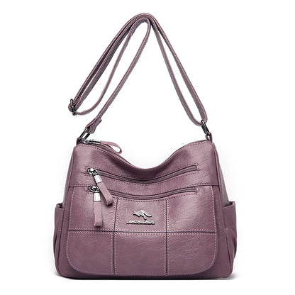 High Quality Leather Luxury Handbags Ladies Bag Designer Shoulder Crossbody Bags For Women 2024 New Bolsa Feminina Sac A Main