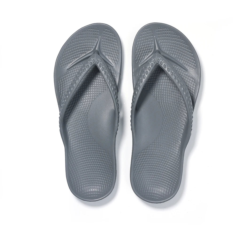 Asgard Summer Flip Flops Comfort Non-slip Flat Rubber Sandals With Stretchable Strap Unisex Cozy Casual  Beach Vacation Slippers