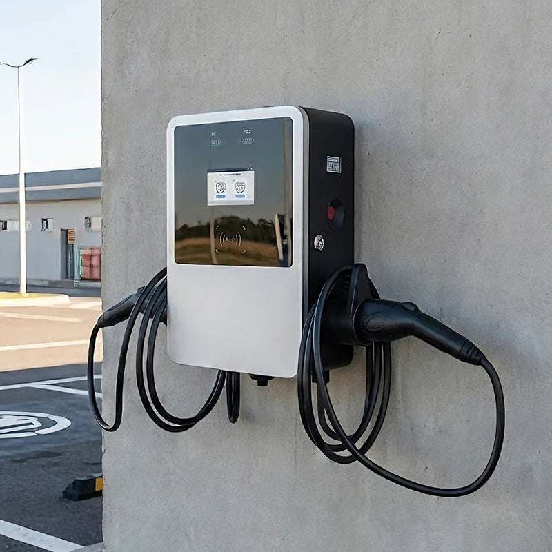 OEM&ODM 22kW Ac Ev Charger Type 2 Wallbox Fast Electric Vehicle Car Charging Stations With 5M Cable