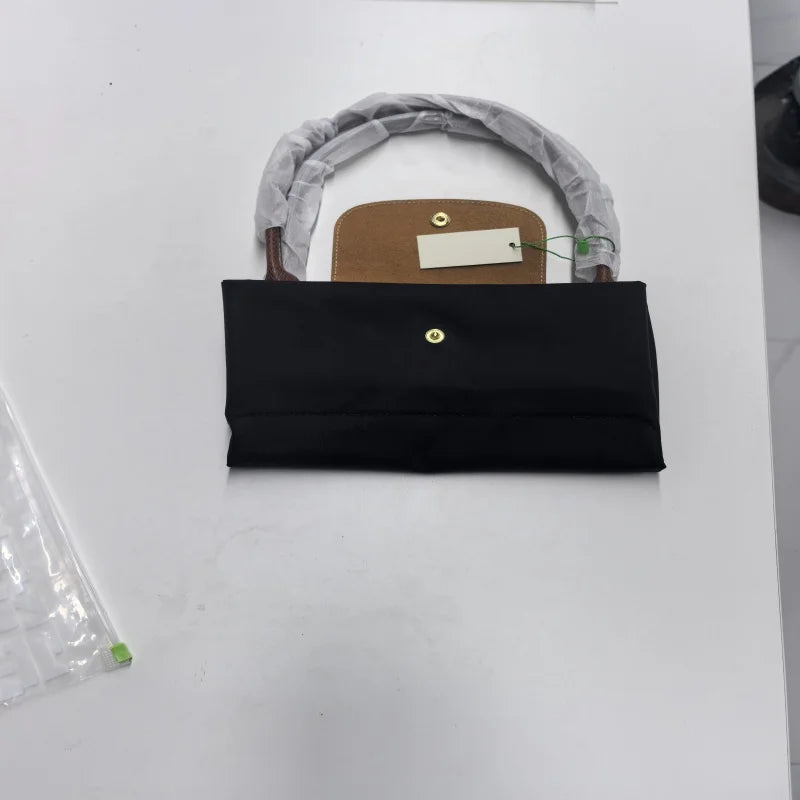 2026Foldable hobos nylon Handbag Bags Classics Lady Tote Bag embroidered Shoulder Bags short and long handles bags FOR women