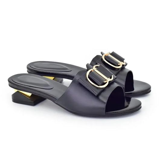 Italian Style Summer Slippers Sweet Style for Royal Wedding Party Slingbacks Sandals Rhinestone Women Wedding Shoes Elegant
