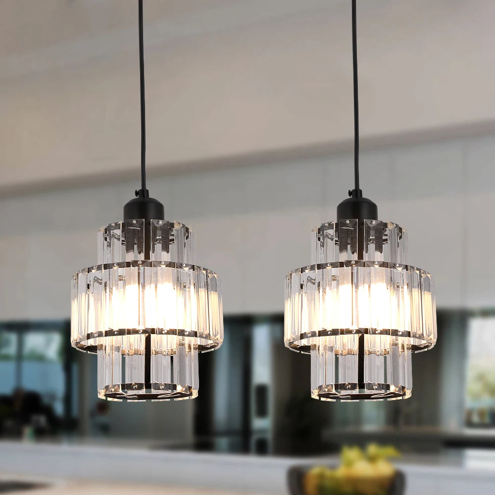 Modern Pendant Lights Luxury Led Crystal Ceiling Lamp Nordic Design Chandelier Bedroom Dining Room Table Kitchen Island Decor