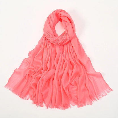 55 Color 110x180cm Big Size Modal Muslim Jersey Hijab Women Solid Scarf Ramadan Long Shawl Plain Soft Turban Wraps Headband