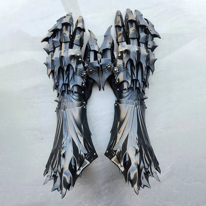 Gloves3D printed Silk PLA Material,A Pair Of Cosplay Prop Gloves Can Be Customized Dragon-Shaped Gloves Props Boys Gifte