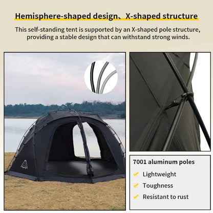 Luxury 6m Geodesic Dome Tent with Custom Logo Connectable Oxford PVC Fabric Aluminum Pole for Outdoor Family Events Hotel Use