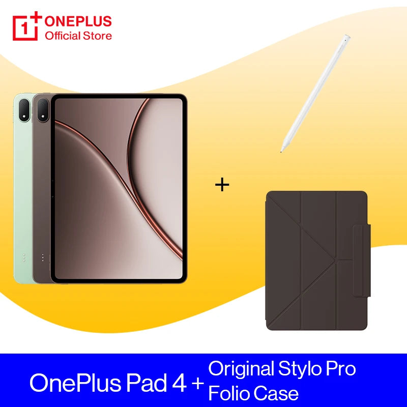 World Premiere OnePlus Pad 4 Global Version Tablet Snapdragon 8 Elite Gen 5 13380mAh Battery 80W SUPERVOOC 13.2-inch Display