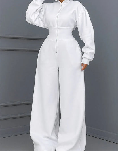 5 Bulk Items Wholesale Lots Rompers Womens Jumpsuits Long Sleeve Hooded Slim Solid Casual Y2k Clothing Street K16131