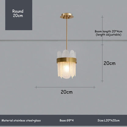 Modern Luxury Lustre Crystal Chandelier Living Room Ceiling Lights Dining Room LED Chandeliers Villa Gold Crystal Pendant Lamp