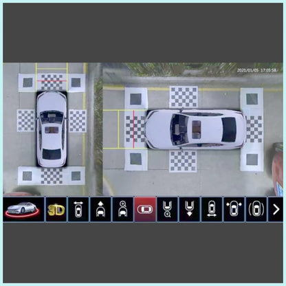 VseeKan Automotive 360 System Calibration Pad 360 Camera Splicing Cloth Debugging Cloth 2D 3D Four Dimensional Cloth