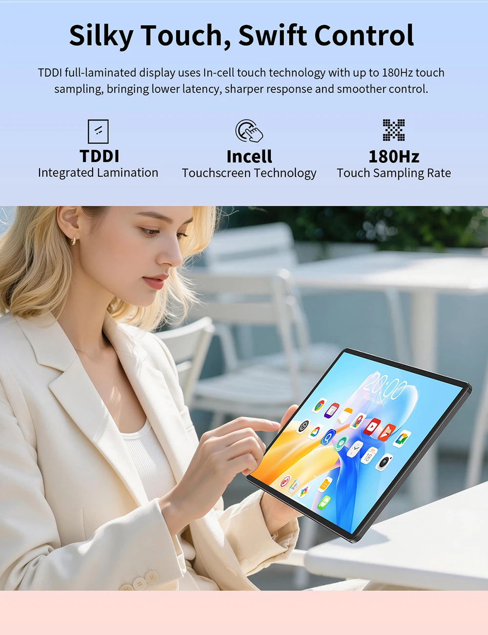 Teclast P50T Android 16 Tablets 90Hz 11" Display 8 Core UNISOC T7250 Max.16GB RAM(3GB+13GB Virtual) 128GB ROM 8000mAh GPS Tabs